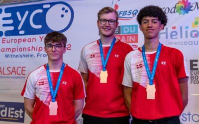 Nicolas vinder bronze i double ved EYC 2022