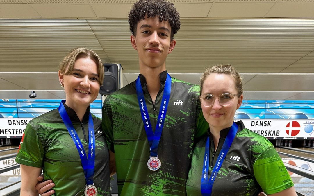 Sølvmedaljer ved DM Trio 2024